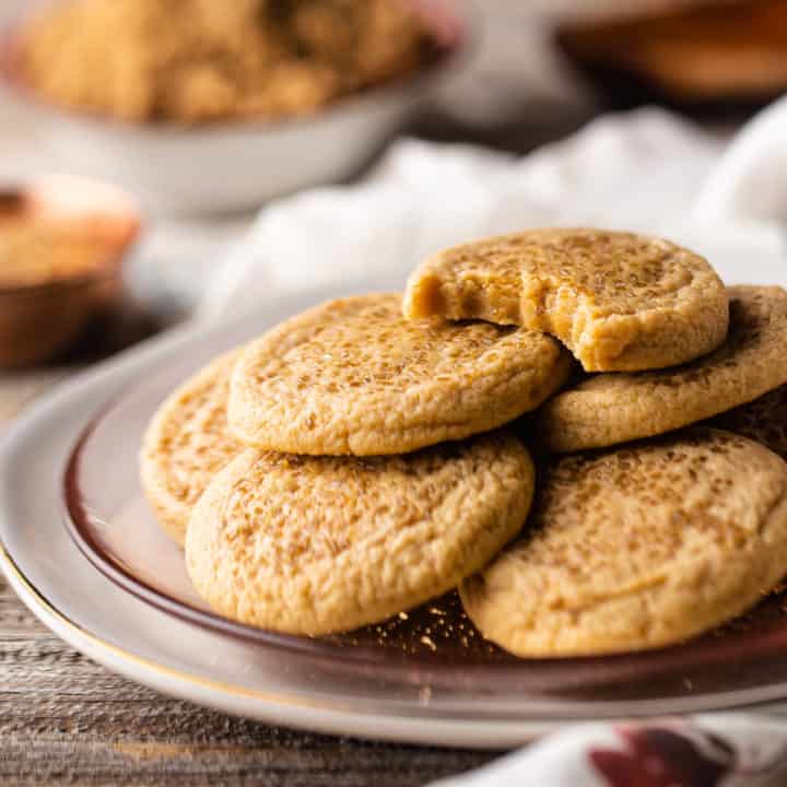Cookies de açúcar mascavo