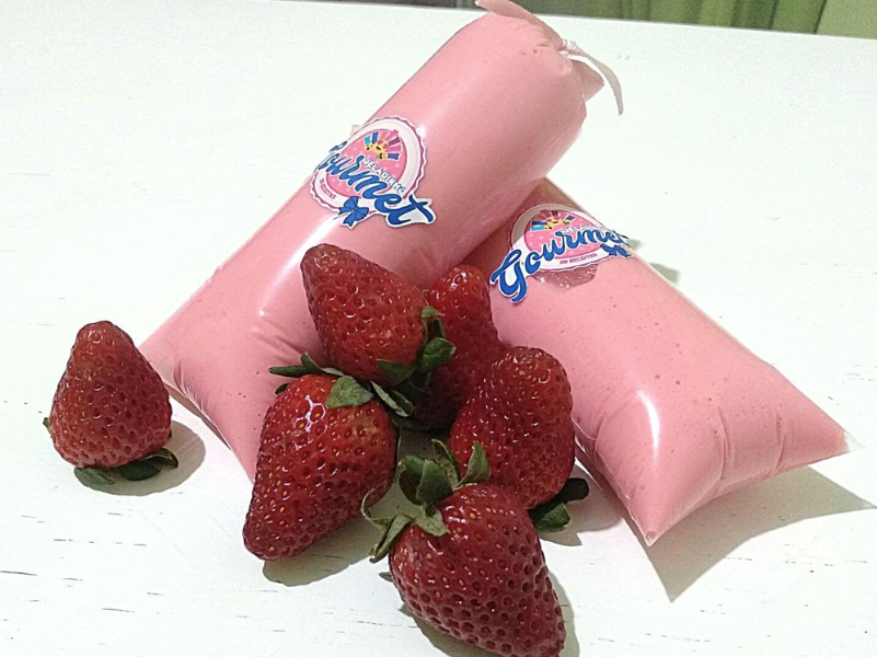 Como Fazer um Geladinho Gourmet de Morango em Casa