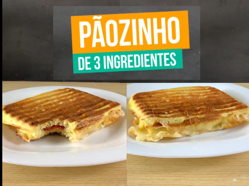 Receita de pãozinho de aveia com apenas 5 ingredientes