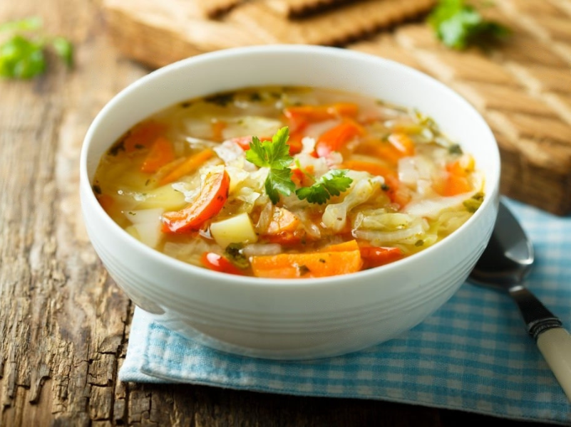 Sopa de Legumes - Uma opção saudável