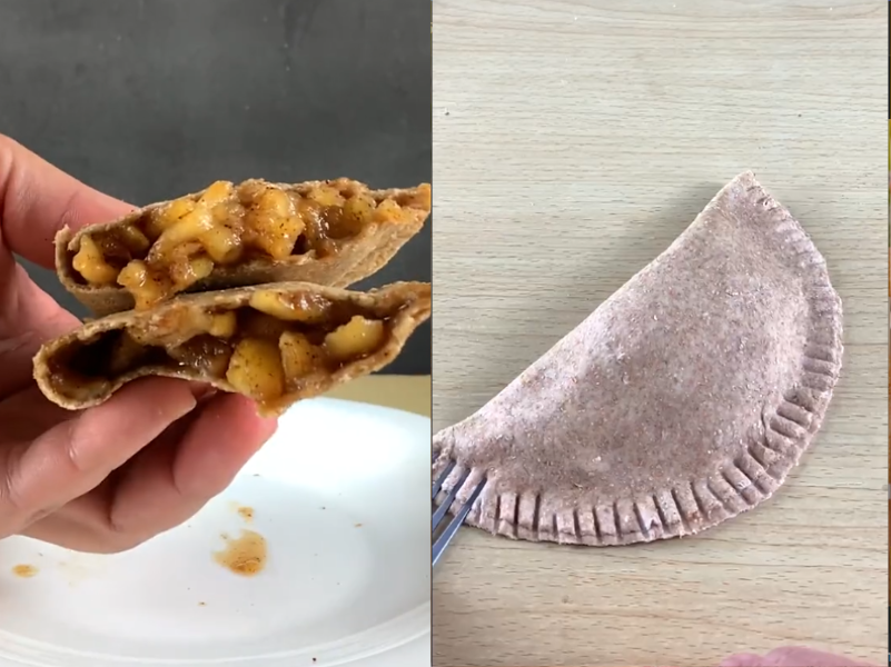 Tortinha de Maçã na Air Fryer: Receita Saudável com Farinha de Aveia